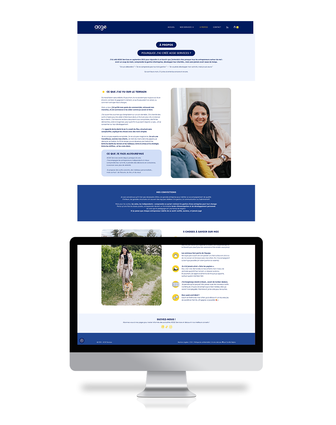 Site web ACGE Services